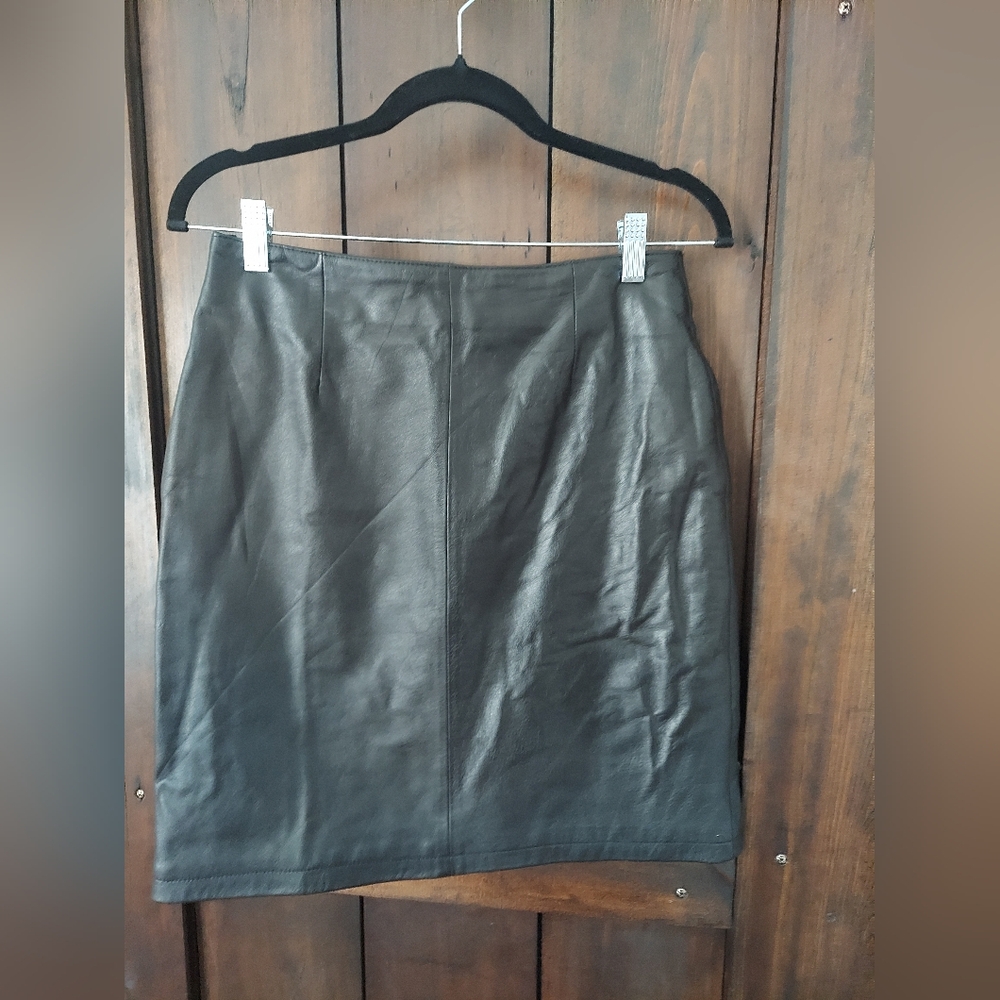 Vintage Wilson's Maxima Leather Mini-skirt